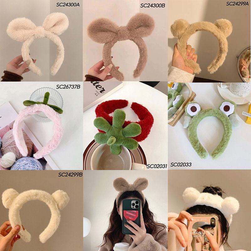 [NHẬP KHẨU] Băng Đô Cài Tóc Rửa Mặt Dễ Thương TOOLA