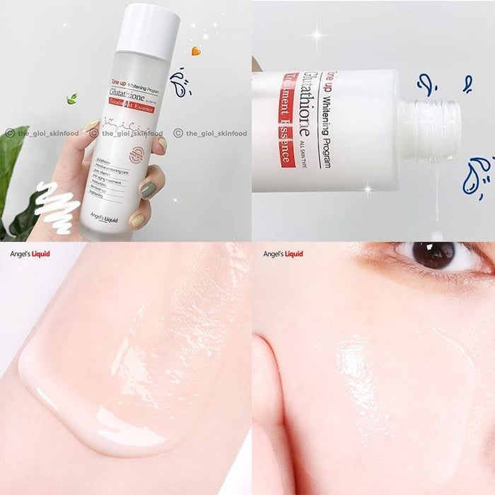 Nước Dưỡng Angel's Liquid Hỗ Trợ Dưỡng Sáng Da Tone Up Whitening Program Treatment Essence 150ml