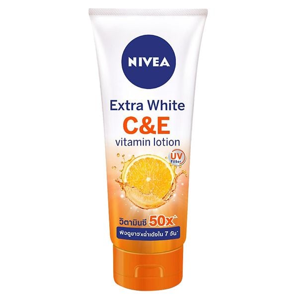 [180ml] Sữa Dưỡng Thể Làm Da Căng Mượt, Hỗ Trợ Trắng Da Nivea Extra Bright Vitamin Lotion C&E 180ml