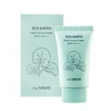 Kem Chống Nắng Nâng Tông, Cân Bằng Ẩm, Chiết Xuất Rau Má The Saem Eco Earth Extra Cica Sun Cream SPF50+/PA++++ 50g