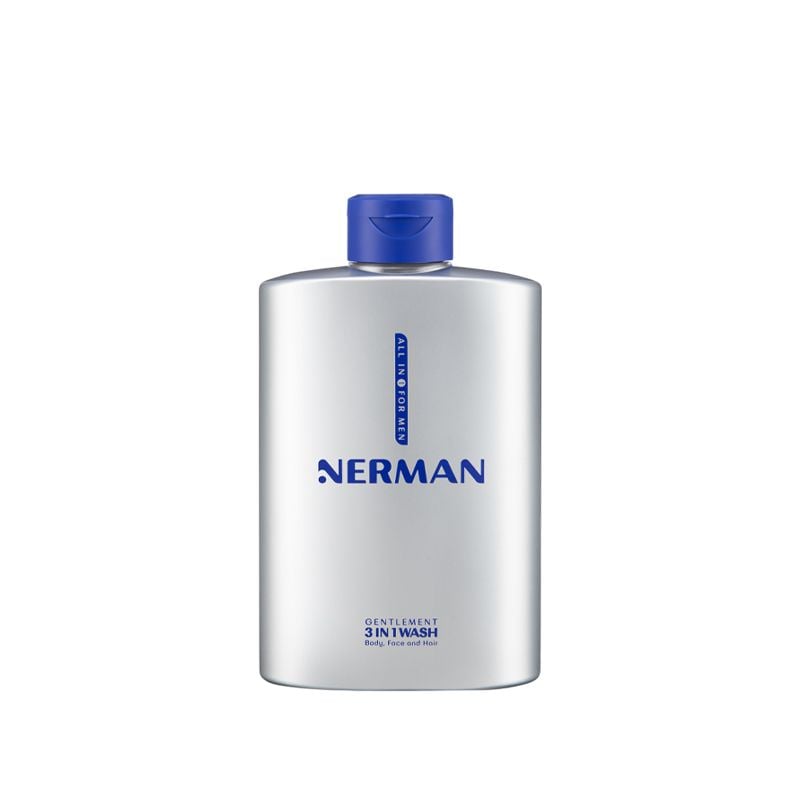 Gel Tắm Gội Rửa Mặt 3in1 Nerman Hương Nước Hoa Cao Cấp Body Face and Hair 3in1 Wash