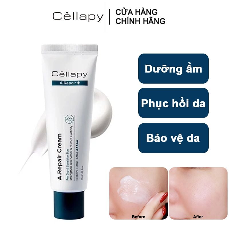 Kem Dưỡng Ẩm Phục Hồi Da Cellapy A.Repair Cream 50ml