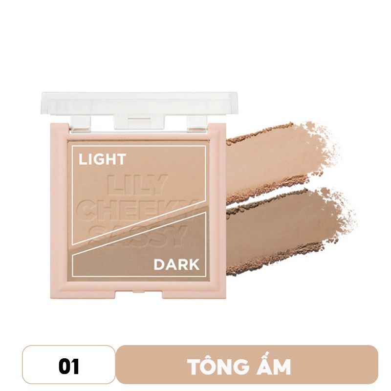 Phấn Tạo Khối Hai Màu Lilybyred Shading Bible 12.5g