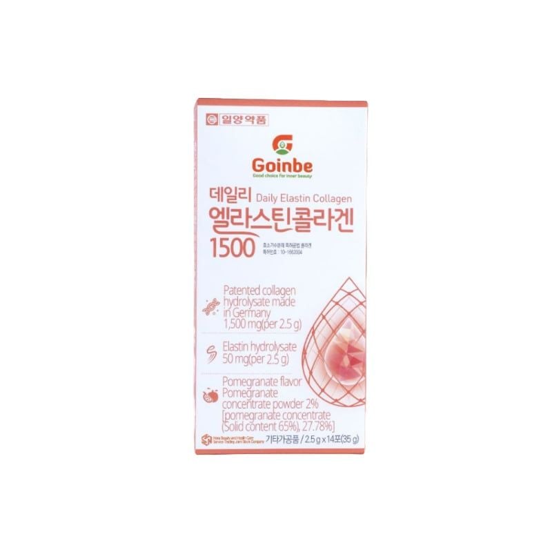 [Hộp 14 gói] Bột Uống Collagen, Hạn Chế Lão Hóa Goinbe Daily Collagen
