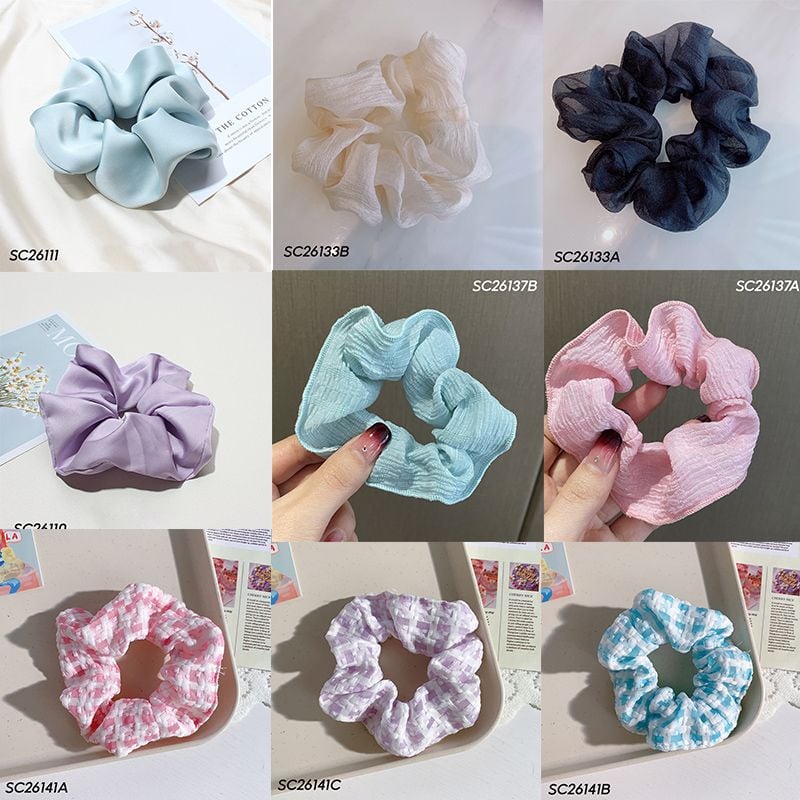 [NHẬP KHẨU] Dây Buộc Tóc Xinh Xắn, Thời Trang, Họa Tiết Dễ Thương, Phong Cách Hàn Quốc TOOLA Hair Bands Scrunchies