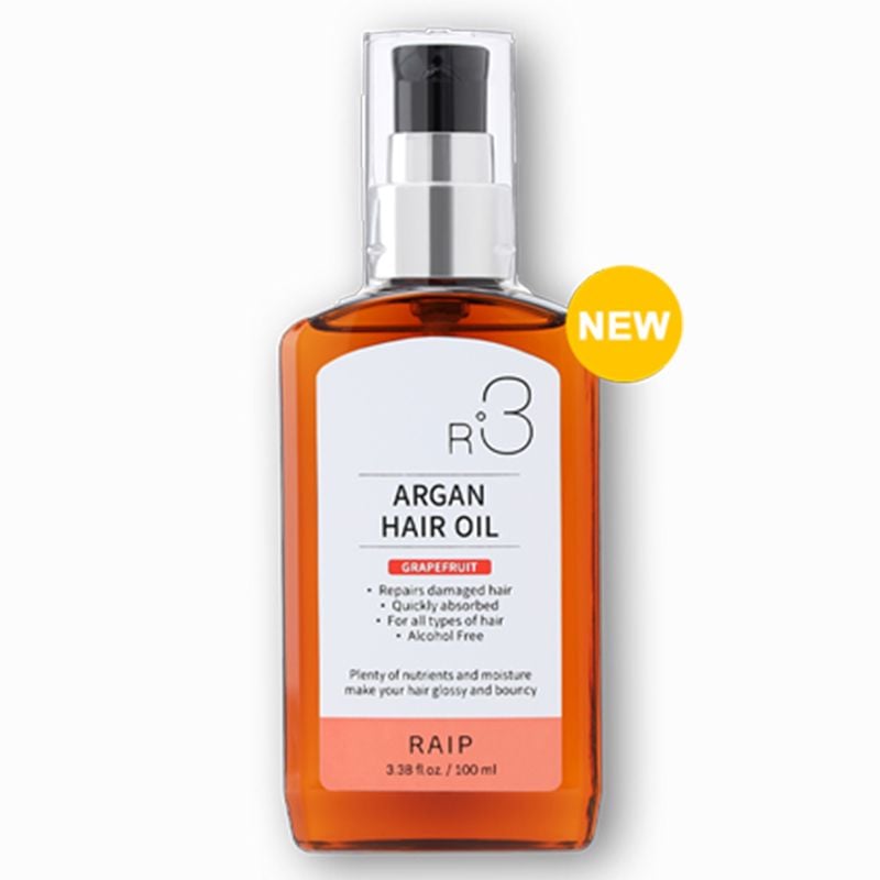 Tinh Dầu Dưỡng Tóc Bóng Mượt Raip R3 Argan Hair Oil 100ml