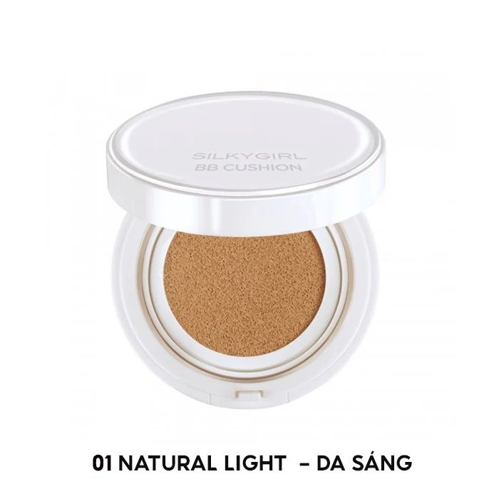 Phấn Nước Che Phủ Tốt, Kiềm Dầu Hiệu Quả Silkygirl Magic BB Cushion SPF50/PA+++ 15g