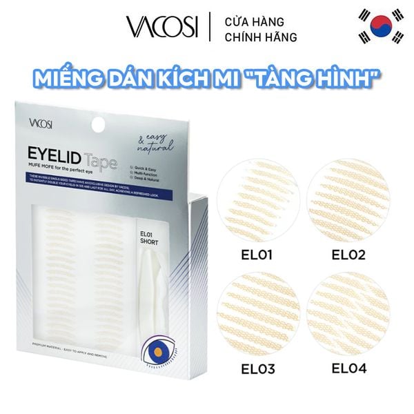  Miếng Dán Kích Mi Vacosi Tàng Hình Double Eyelid Tape 