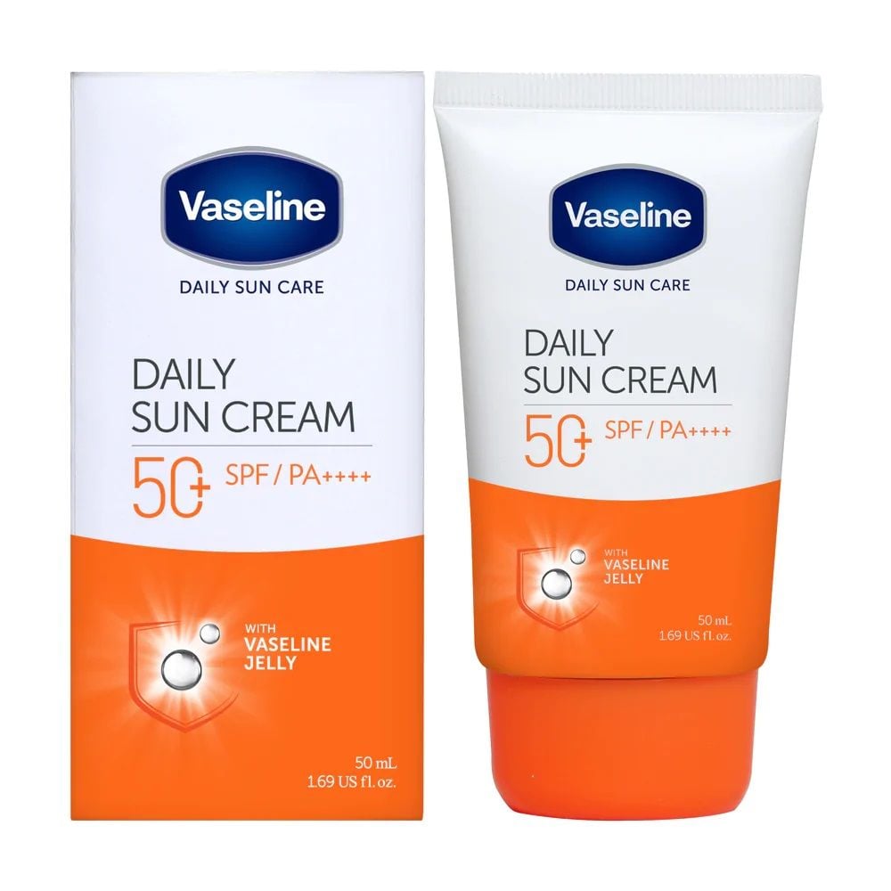 Kem Chống Nắng Hằng Ngày Vaseline Daily Sun Care Daily Sun Cream SPF50/PA++++ 50ml