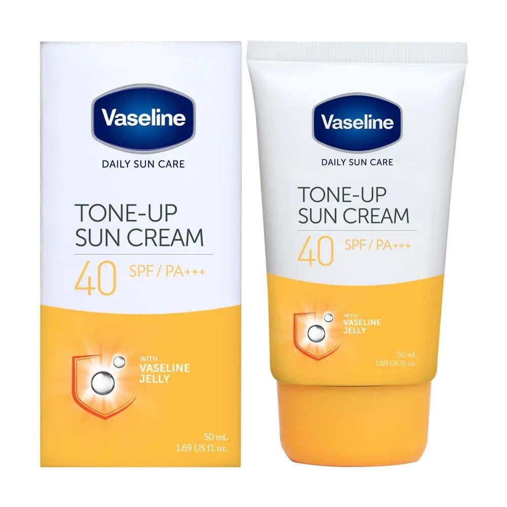 Kem Chống Nắng Vaseline Nâng Tông Tức Thì Daily Sun Care Tone Up Sun Cream SPF40/PA+++ 50ml