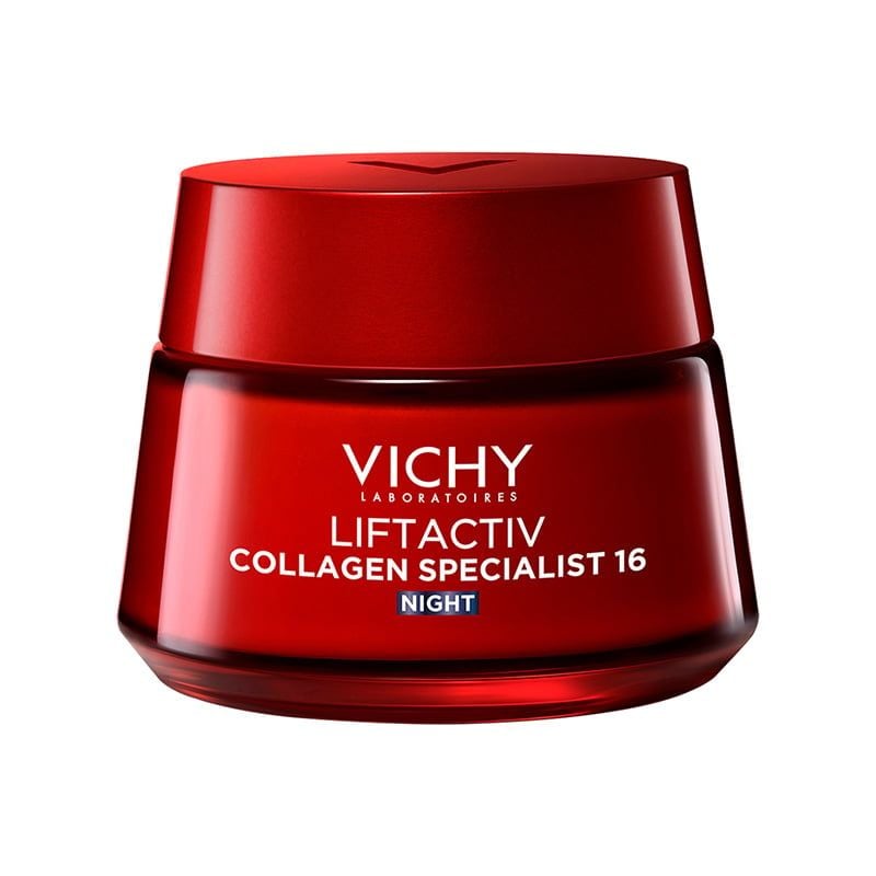 Kem Dưỡng Hỗ Trợ Sáng Da, Mờ Thâm Nám Ban Đêm Vichy Liftactiv Collagen Specialist Night 50ml