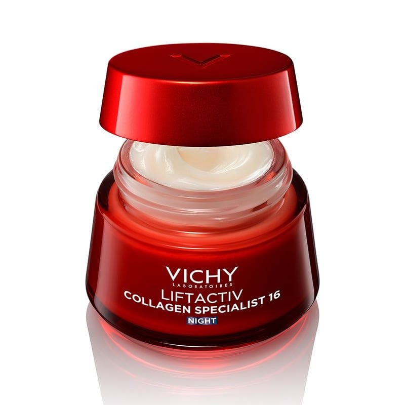 Kem Dưỡng Hỗ Trợ Sáng Da, Mờ Thâm Nám Ban Đêm Vichy Liftactiv Collagen Specialist Night 50ml