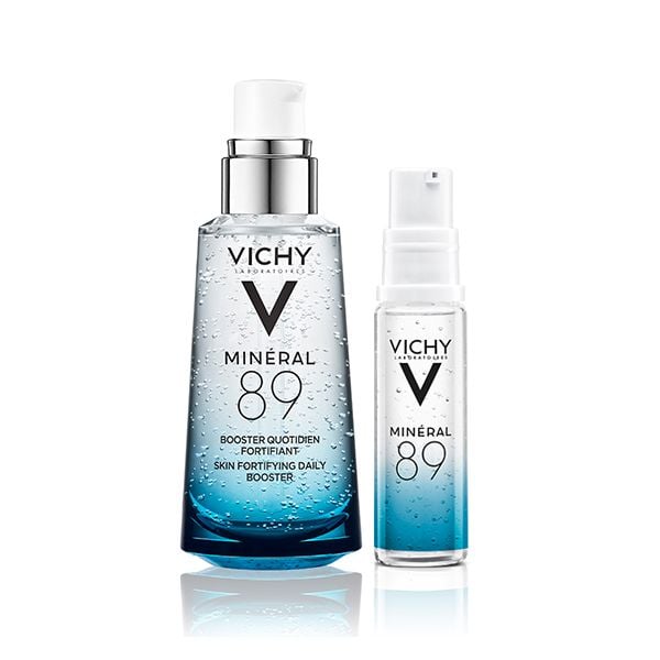 [2 Items] Bộ Hai Dưỡng Chất Khoáng Cô Đặc Vichy Mineral 89 Serum