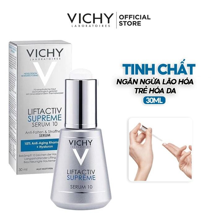 Serum Vichy Tinh Chất Ngăn Ngừa Lão Hóa, Trẻ Hóa Da Và Giảm Nếp Nhăn Vichy Liftactiv Serum 10 Supreme 30ml