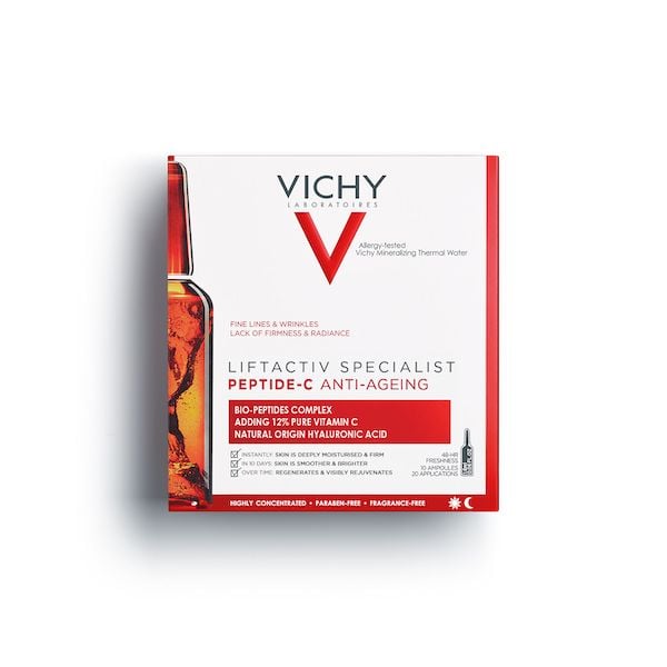 [Hộp 10 Ống] Serum Vichy Dưỡng Chất Peptide C Cô Đặc Trẻ Hóa Da Vichy Liftactiv Specialist Peptide-C Anti-Ageing