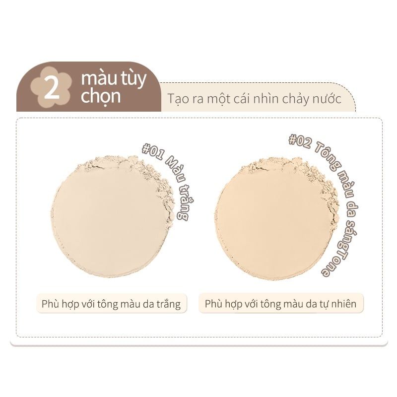 Phấn Nền Dạng Nén Kiềm Dầu, Lâu Trôi Judydoll Soft & Velvet Matte Powder Foundation 4g