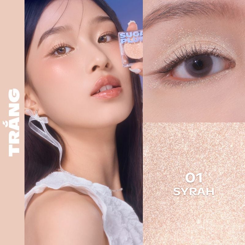 [SUGARPLUM By OFÉLIA] Nhũ Mắt Thuần Chay Bắt Sáng Đa Chiều OFÉLIA Pixie Bae Glitter Shadow 2.5g