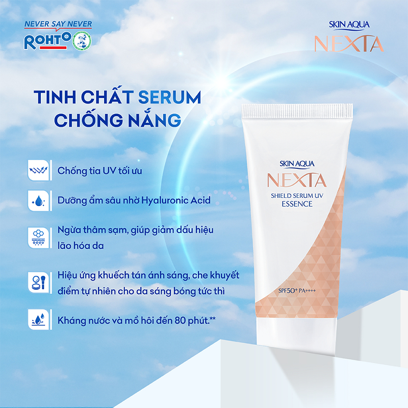 Serum Chống Nắng Sunplay Cấp Ẩm Skin Aqua Nexta Shield Serum UV Essence SPF50+/PA++++ 50g