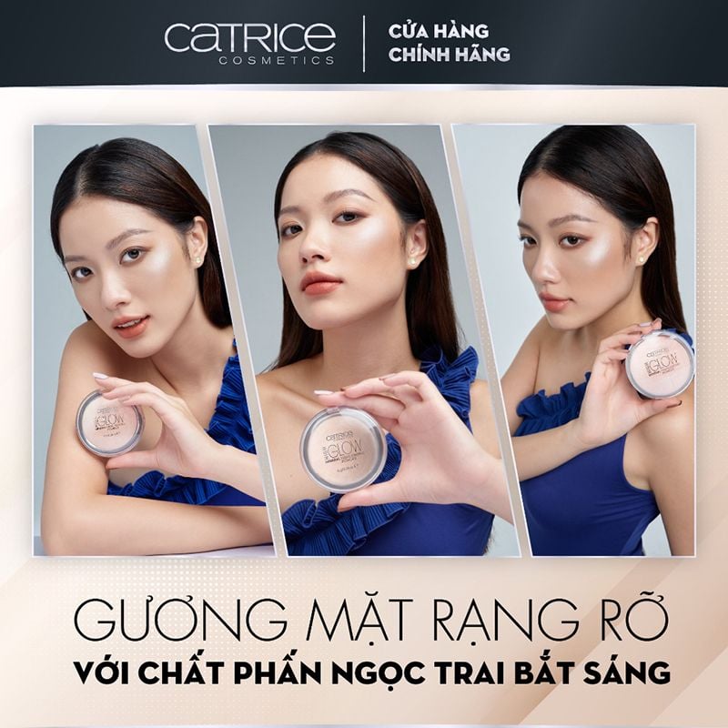 Phấn Bắt Sáng Ánh Nhũ Catrice High Glow Mineral Highlighting Powder #010