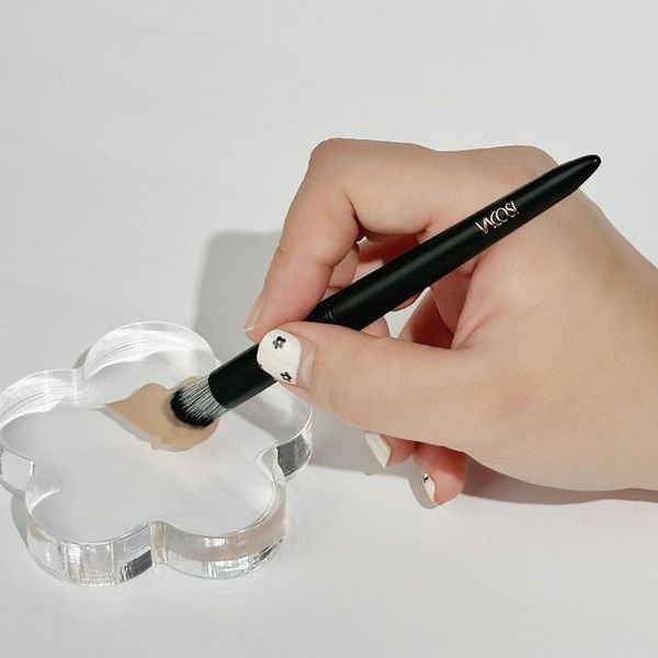  Cọ Xéo Bầu Che Khuyết Điểm, Tạo Khối Xéo Bầu Vacosi Round Concealer Brush - F15 