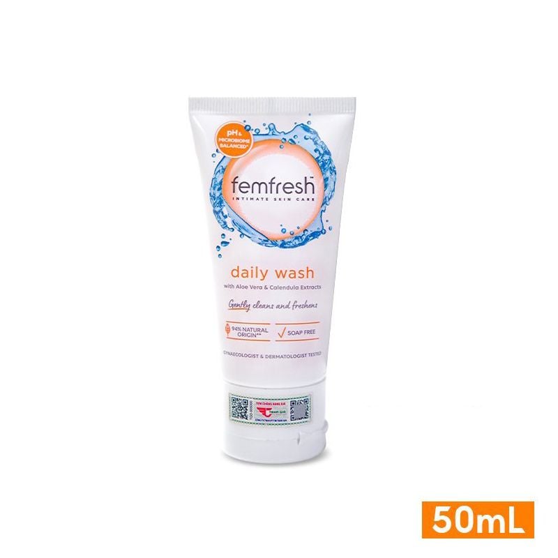 Dung Dịch Vệ Sinh Phụ Nữ Dưỡng Ẩm Cân Bằng Độ pH Femfresh Daily Intimate Wash (Che tên sản phẩm khi giao hàng)