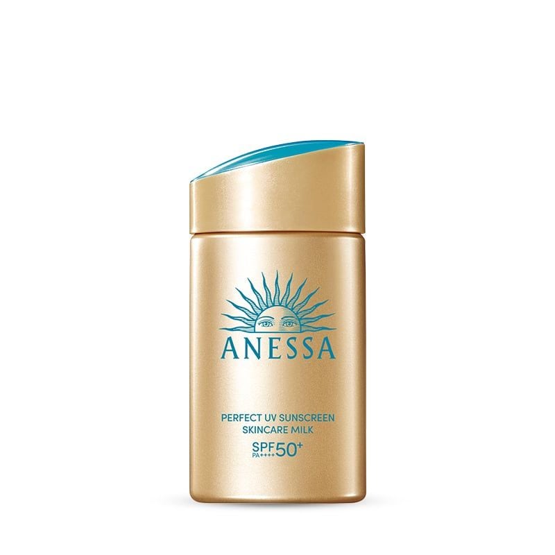 Kem Chống Nắng Anessa Dạng Sữa Chống Trôi Perfect UV Sunscreen Skincare Milk SPF50+/PA++++