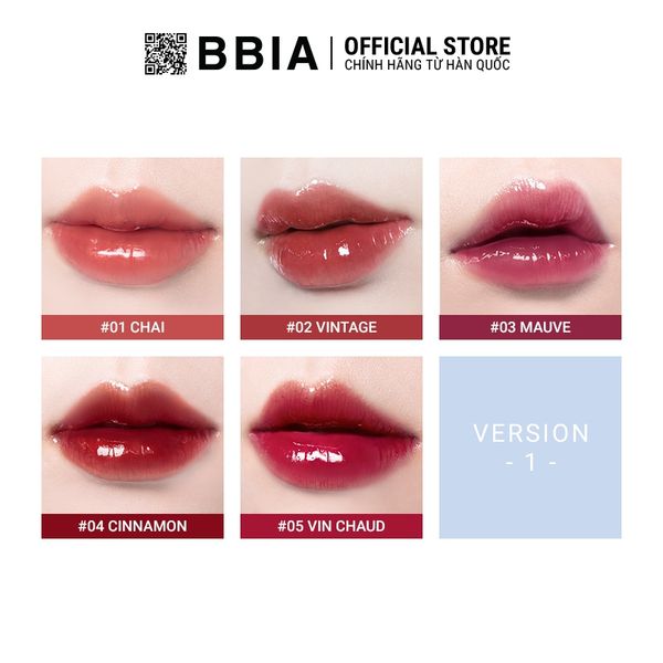  Son Tint Bóng Bbia Lâu Trôi Glow Lip Tint 3.2g 