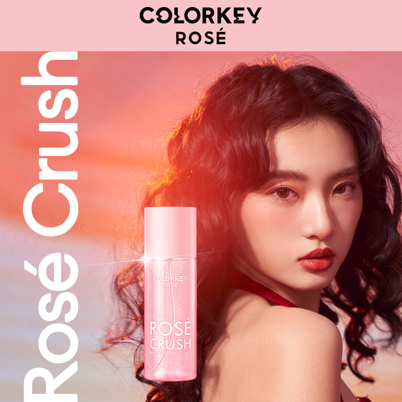Xịt Thơm Toàn Thân Colorkey Rosé Rosé Crush Shimmer Fragrance Mist 100ml