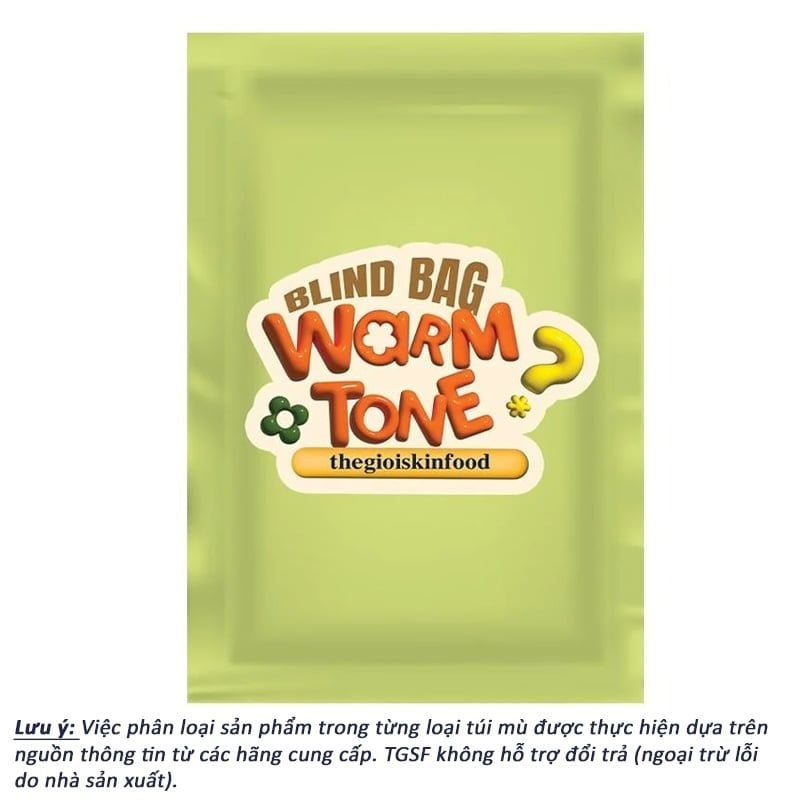 BLIND BAG (VER 2) - MUA 1 ĐƯỢC 3 SẢN PHẨM BÍ ẨN