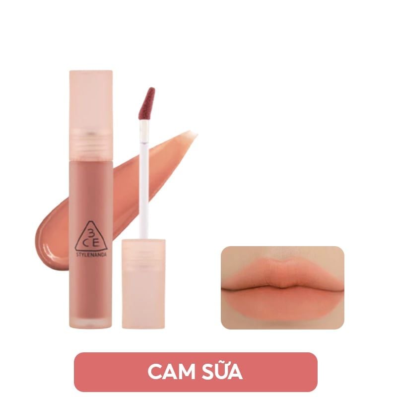 Son Kem Lì 3CE Mịn Mượt Nhẹ Môi Blur Water Tint 4.6g