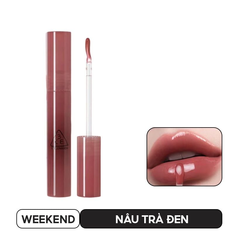 Son Bóng Dạng Gel Căng Mọng 3CE Drop Glow Gel 4g