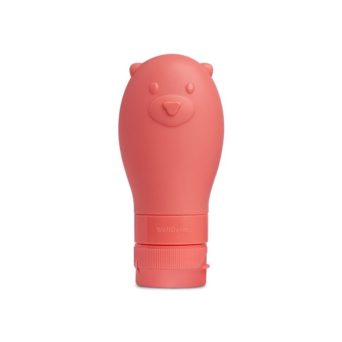 Sữa Rửa Mặt Wellderma Kèm Cọ Rửa Mặt Silicone 2 In 1 Gomdochi Foam Cleanser - Gấu Nâu  60ml