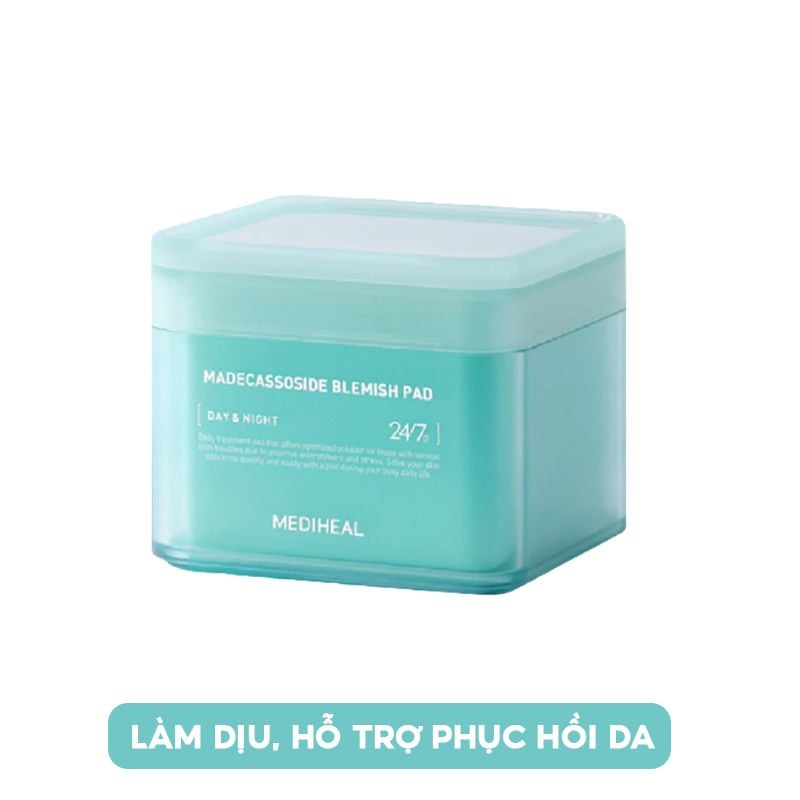 [100 Miếng] Toner Pad Mediheal Cấp Ẩm, Làm Dịu, Săn Chắc Da, Hỗ Trợ Phục Hồi, Làm Sáng Da