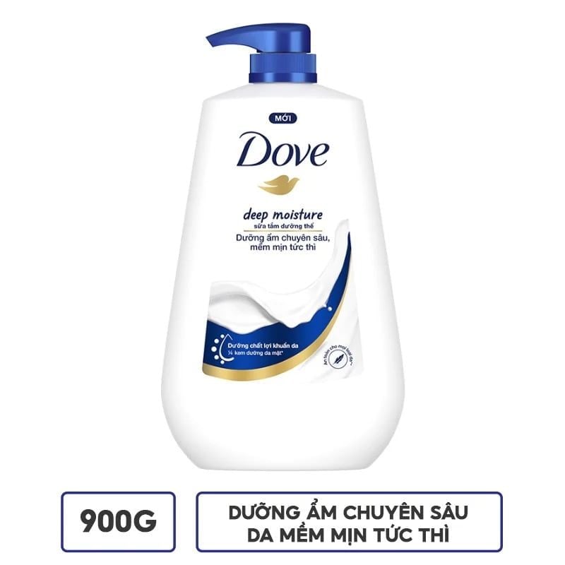 Sữa Tắm Dove Dưỡng Thể Cấp Ẩm, Giúp Da Mềm Mịn