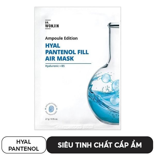  Mặt Nạ Tinh Chất Cấp Ẩm, Làm Dịu Da Wonjin Ampoule Edition Fill Air Mask 27g 