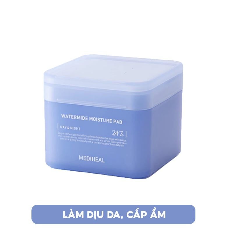 [100 Miếng] Toner Pad Mediheal Cấp Ẩm, Làm Dịu, Săn Chắc Da, Hỗ Trợ Phục Hồi, Làm Sáng Da