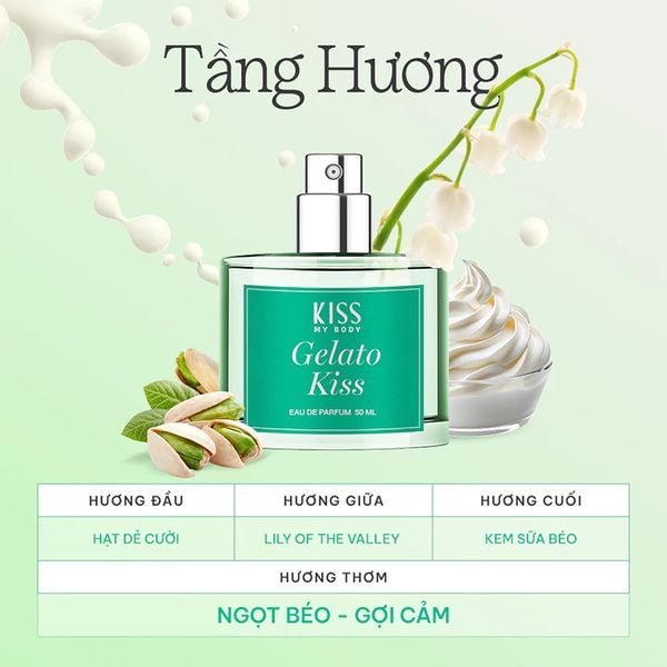  Nước Hoa Nữ Kiss My Body Eau De Parfum 50ml 