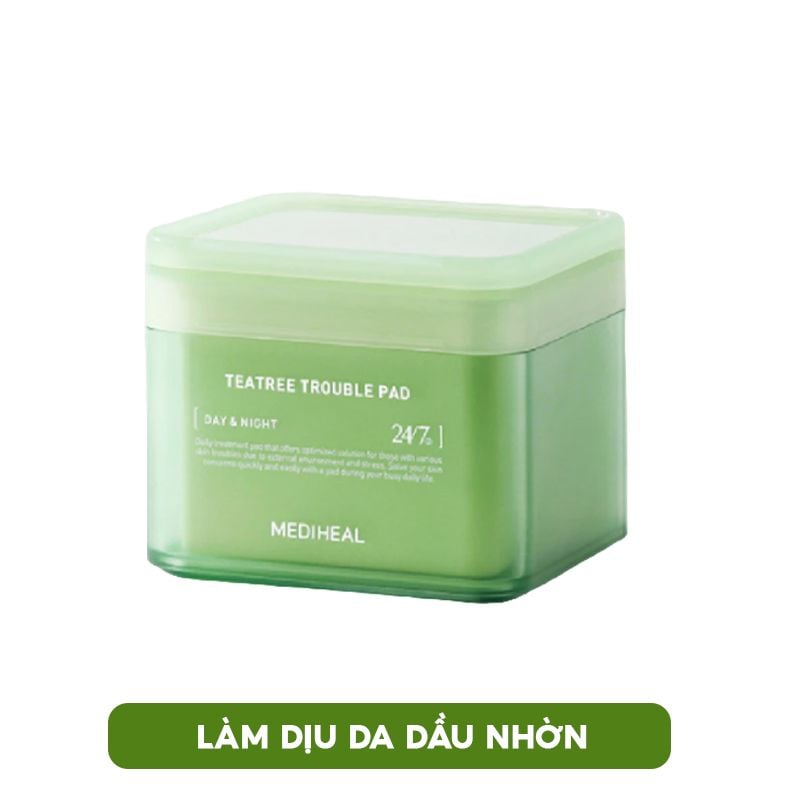 [100 Miếng] Toner Pad Mediheal Cấp Ẩm, Làm Dịu, Săn Chắc Da, Hỗ Trợ Phục Hồi, Làm Sáng Da