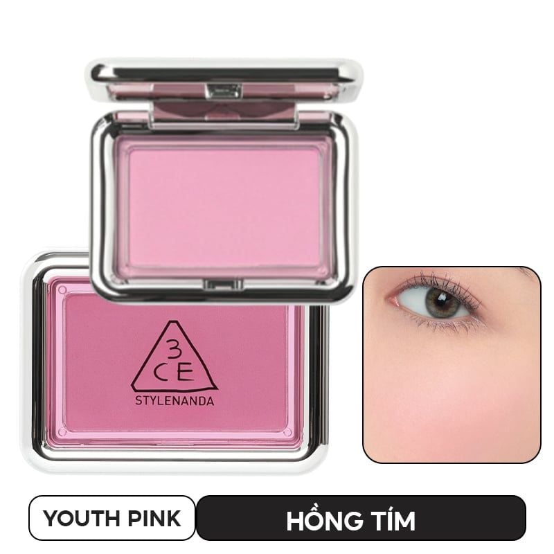 Phấn Má Hồng Bền Màu 3CE New Take Blusher 4.5g