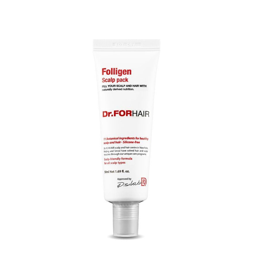 Dầu Xả Dr.FORHAIR Hỗ Trợ Giảm Rụng Tóc, Chăm Sóc Da Đầu Folligen Scalp Pack 250ml