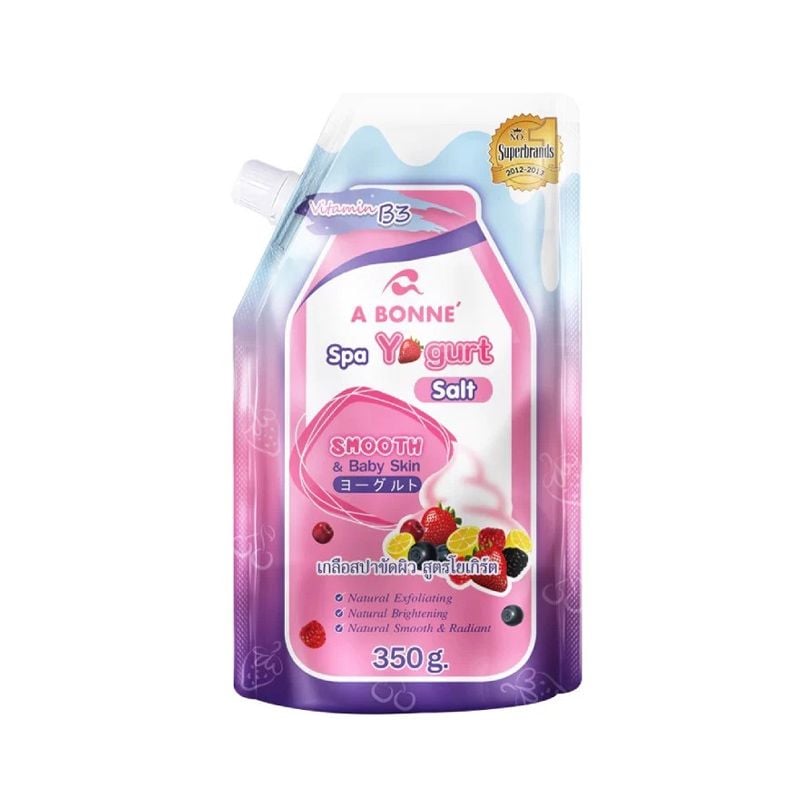 [Túi 350g] Muối Tắm Tẩy Tế Bào Chết Cơ Thể A Bonne Làm Sáng Da, Dưỡng Da Mịn Màng Spa Salt