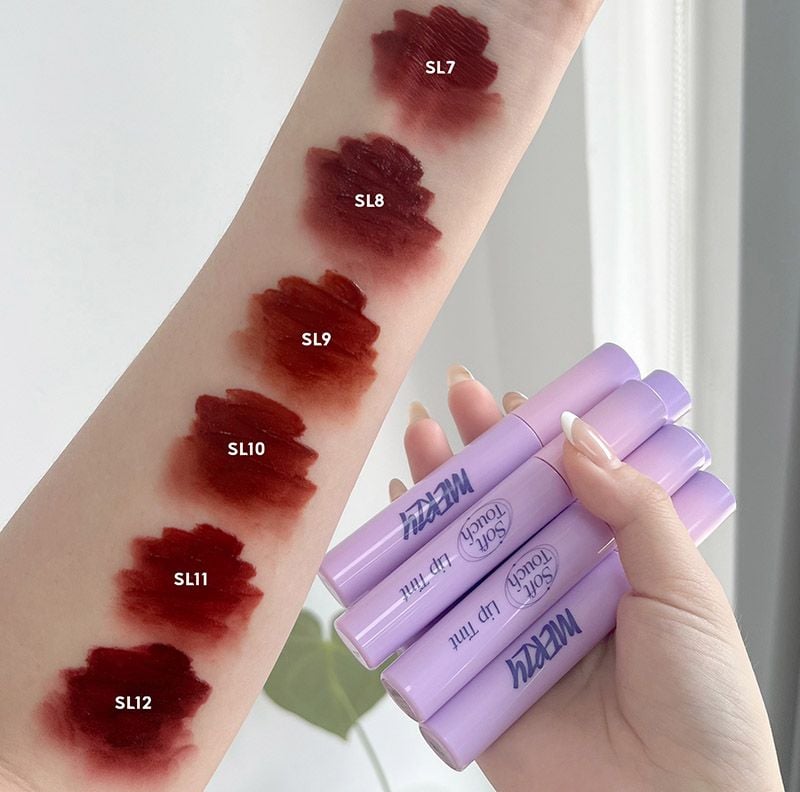 [SL1 - SL14] Son Kem Merzy Siêu Lì, Siêu Mịn Môi Soft Touch Lip Tint 3g