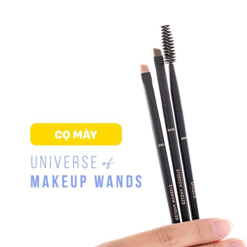 Cọ Tán Chân Mày Vacosi Eyebrow Angled Brush - BR05