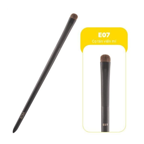  Cọ Tán Phấn Mắt Ngắn Vacosi Short Shader Brush - E07 