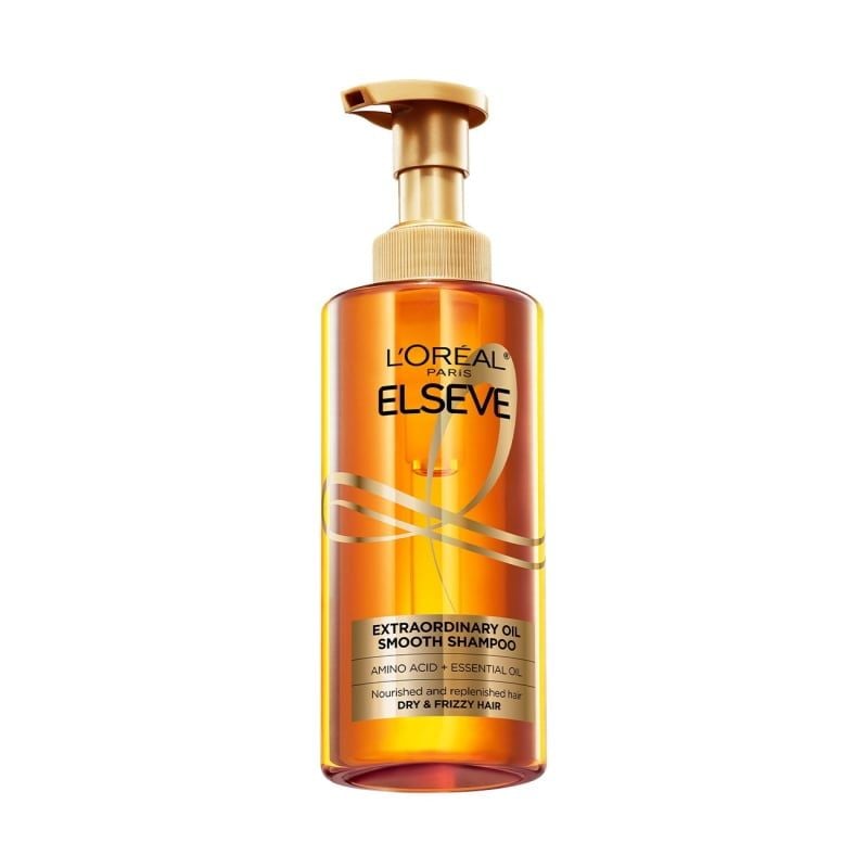 Dầu Gội Dưỡng Tóc Suôn Mượt Cao Cấp L'oreal Extraordinary Oil Smooth Silicone - Free Shampoo 440ml