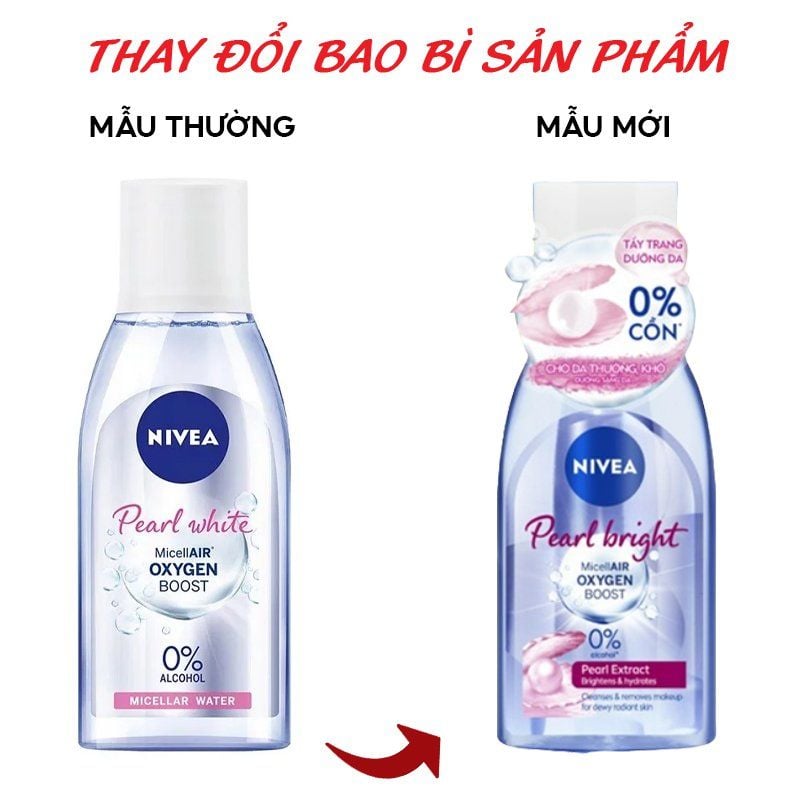 Nước Tẩy Trang Làm Sạch Mềm Mịn Nivea Micellar Water