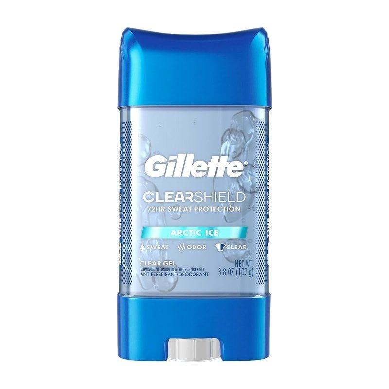Lăn Khử Mùi Hỗ Trợ Giảm Tiết Mồ Hôi Dạng Gel Gillette Clear + Dri-Tech Anti-Perspirant 107g (Che tên sản phẩm khi giao hàng)