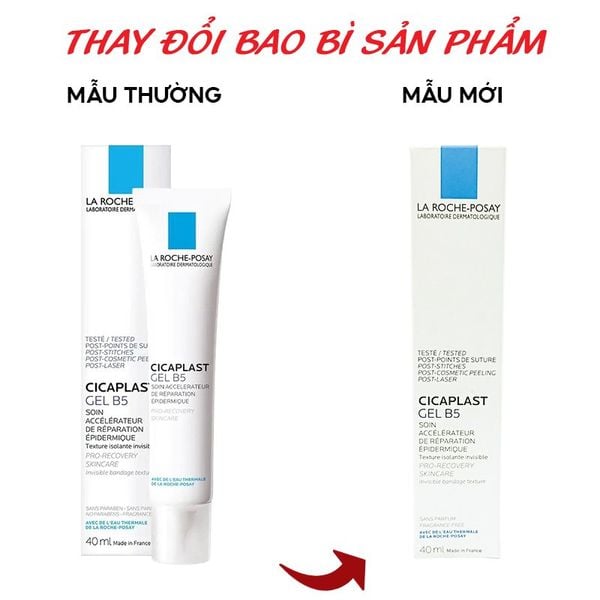  Kem Dưỡng La Roche-Posay Mờ Sẹo, Cải Thiện Da Cicaplast Gel B5 Epidermal Recovery Accelerator Skincare 