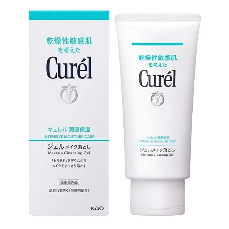 Gel Tẩy Trang Curél Cấp Ẩm Chuyên Sâu Intensive Moisture Care Makeup Cleansing Gel 130g