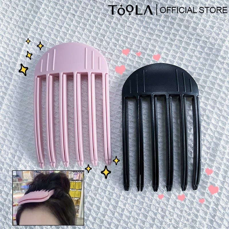 Kẹp Phồng Chân Tóc Thời Trang 6 Răng TOOLA - HA-TLA022 (Màu ngẫu nhiên)